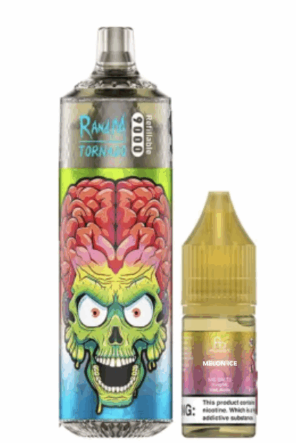 MELON GLACÉE 20mgTORNADO - RANDM FUMOT Saveur  MELON GLACÉE