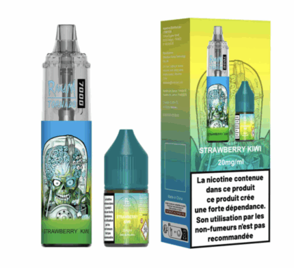 Strawberry Fraise Kiwi 20mgTORNADO - RANDM FUMOT Saveur  Fraise, Kiwi